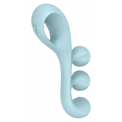 Multi Vibrator Satisfyer Tri Ball 2 Albastru
