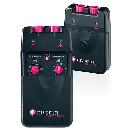 Mystim Pure Vibes Unitate Analog Pentru Electro-Stimulare Negru