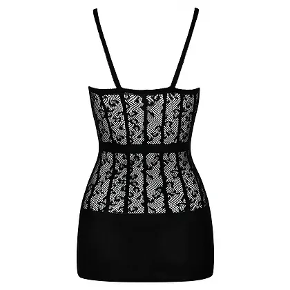Neglijeu Damă Obsessive D605 Negru S-L