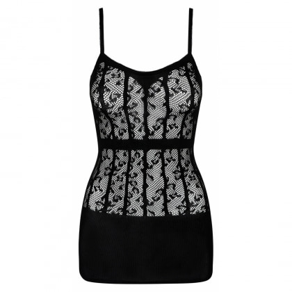 Neglijeu Damă Obsessive D605 Negru XL-2XL