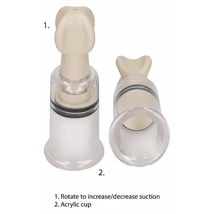 Nipple Suction Set Small Transparent
