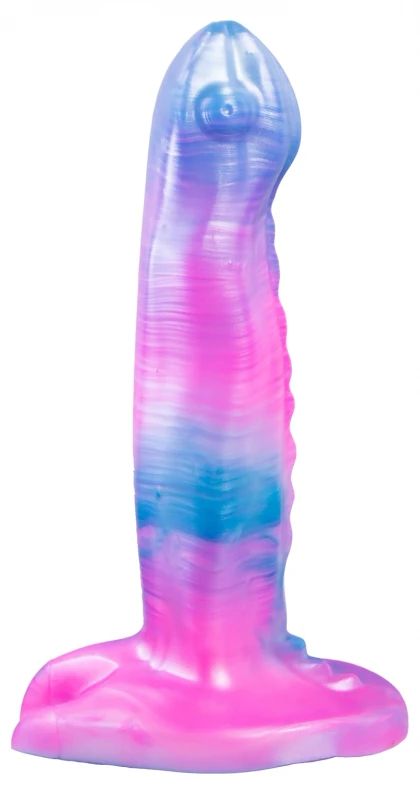 NMC Dildo 21.6 cm – silicon Lichid cu Ventuză Puternică Multicolor