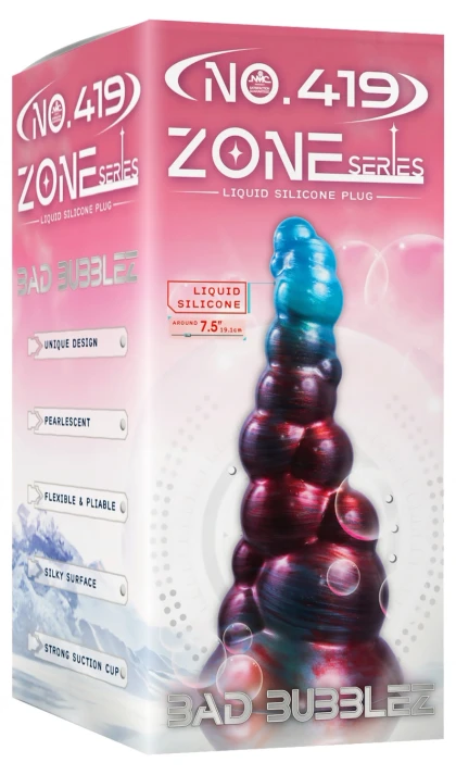 NMC Monster 19 cm – Dildo Din silicon cu Ventuză Multicolor