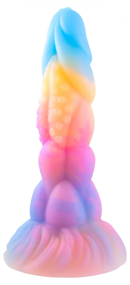 NMC Monster 20,3 cm — Dildo Silicon Fosforescent Multicolor