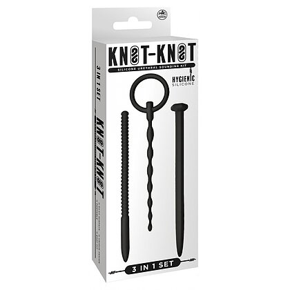 Nmc Set 3 Dilatatoare Uretrale Discrete Până La 15.2 cm Negru