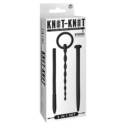 Nmc Set 3 Dilatatoare Uretrale Discrete Până La 15.2 cm Negru