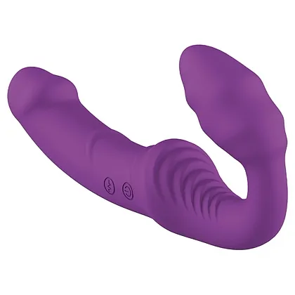 Nymphea Strapless 3 Motoare 10 Moduri Reîncărcabil Mov