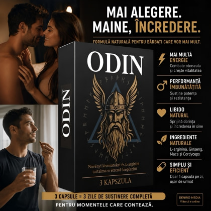 ODIN Trio – Pentru Creșterea Potenței, 3 Capsule