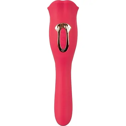 Oral Fun L – Vibrator 2 în 1, 10 Moduri, Reîncărcabil