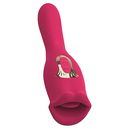 Oral Fun L – Vibrator 2 în 1, 10 Moduri, Reîncărcabil
