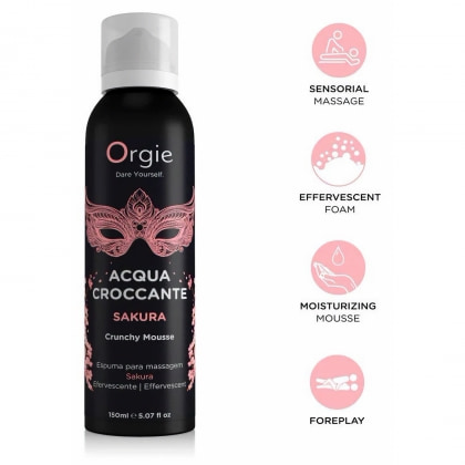 Orgie Sakura Crunchy Spumă De Masaj 150 ml