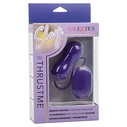 Ou Vibrator Cu Împingere Mov