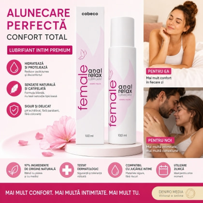 Pachet Cremă Mărirea Penisului Titan Gel Original 50ml + Lubrifiant Anal Female Cobeco Relax 120ml