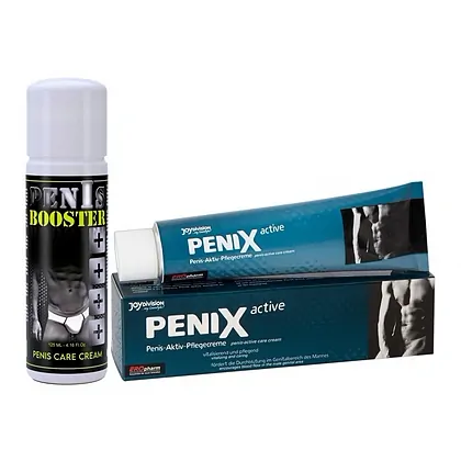 Pachet Cremă Pentru Potență Penis Booster 125ml + Cremă Pentru Potență Penix 75ml