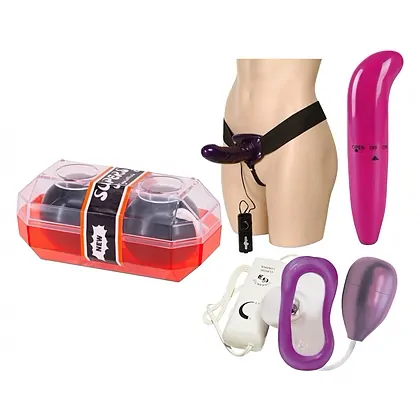 Pachet Extaz Total — Kit 4 în 1 pentru orgasme