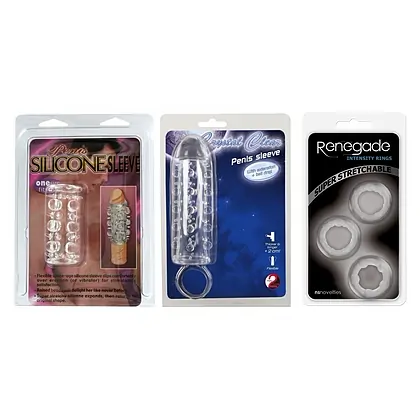 Pachet Intensify: Set Extensie și Inele pentru Plăcere