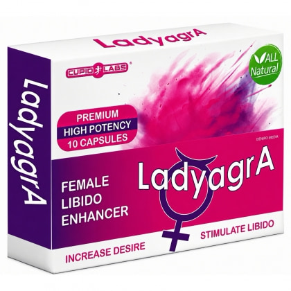 Pachet Pastile Libido Ladyagra 10buc + Penis Marathon Long Power Creme 30ml
