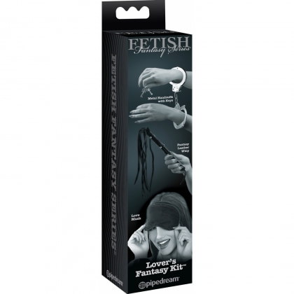 Pachet Set Limited Edition Lovers Fantasy Negru + Gel Ejaculare Prematură Bull Power Delay 30ml