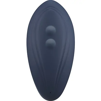 Panty Flexibil Sweet Smile — 2 Motoare, 10 Moduri Albastru