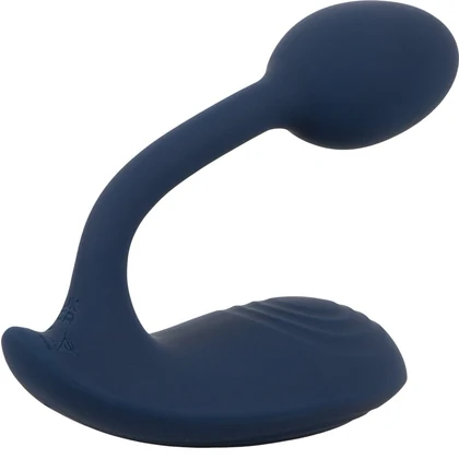 Panty Flexibil Sweet Smile — 2 Motoare, 10 Moduri Albastru