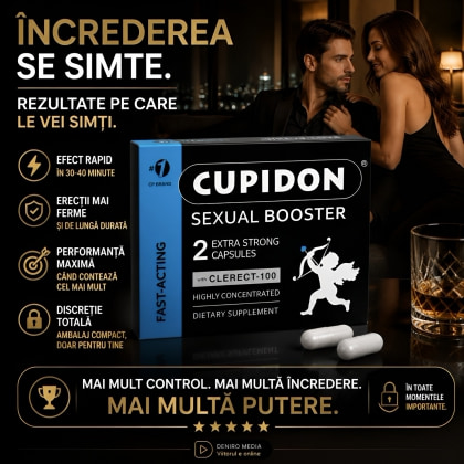 Pastilă Erecție Cupidon Sexual Booster 2 buc
