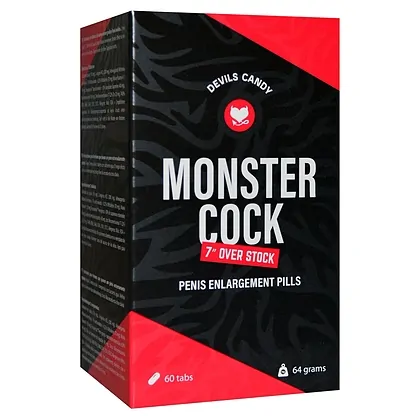 Devils Candy Monster Penis — 60 Capsule, Supliment Bărbați