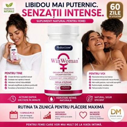 Pastile Libido Maxim Pentru Femei WinWoman 60buc