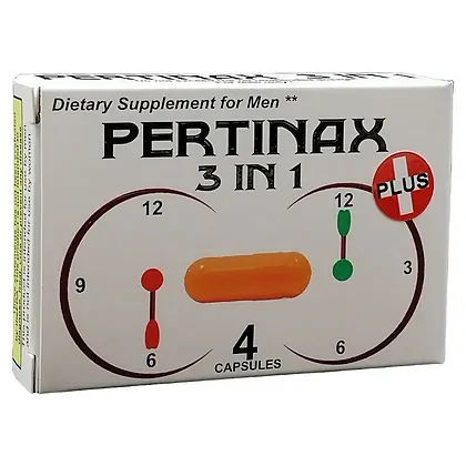Pastile Potență Pertinax 3in1 Plus 4buc