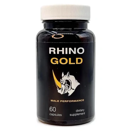 Pastile Rhino Gold Pentru Mărirea Penisului 60capsule