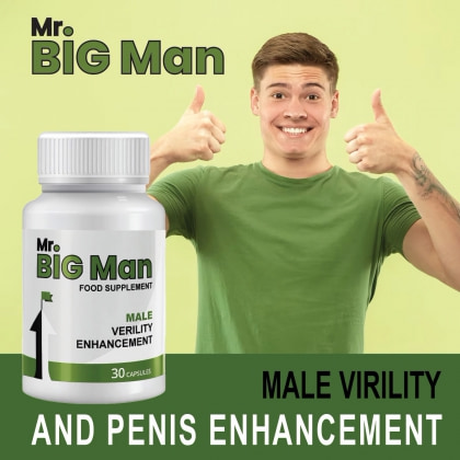 Pastile Virilitate Și Potență Mr Big Man 30 capsule