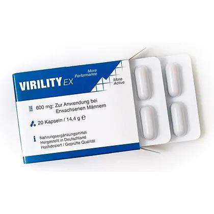 Pastile VirilityEx Vegan Premium 20 buc