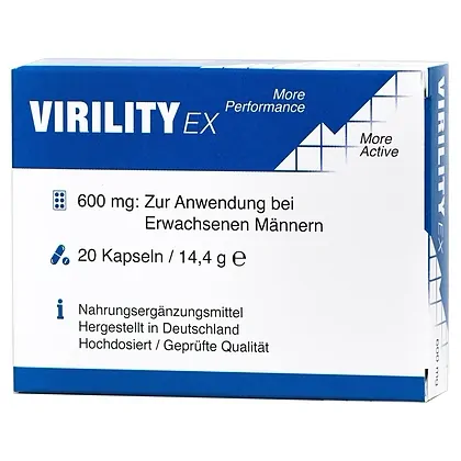 Pastile VirilityEx Vegan Premium 20 buc