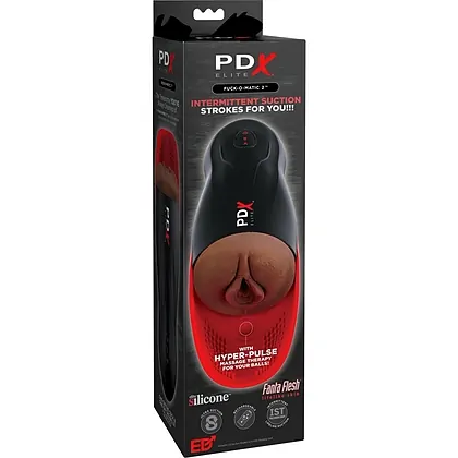 PDX Elite 2: 10 Functii, Suctiune Ritmica, Reincarcabil Negru