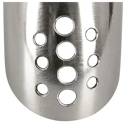 Penis cage curved Argintiu