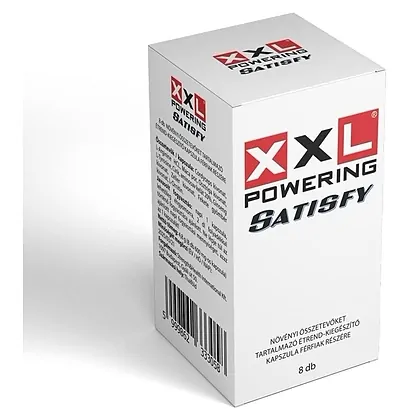 Pills XXL Powering Satisfy — 8 Capsule, Vitalitate