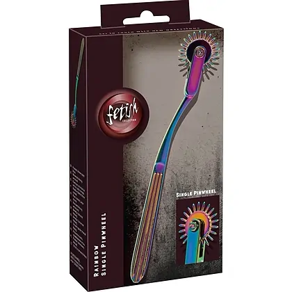 Pinwheel curcubeu Din Metal – Control Precis Compact Multicolor