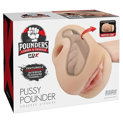 Pipedream Masturbator Squeeze cu Vibrații