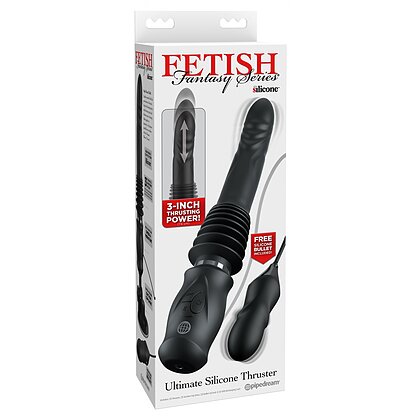 Pipedream Vibrator De Împingere 7.6 cm, 10 Moduri, USB C Negru