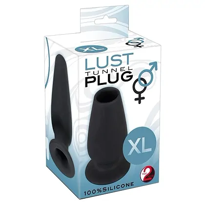 Pleasure Tunnel Plug XL Negru