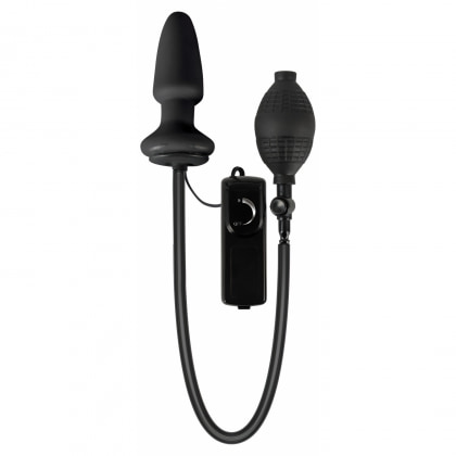 Plug Anal Ajustabil Cu Vibrații Funny Hills Negru