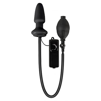 Plug Anal Ajustabil Cu Vibrații Funny Hills Negru