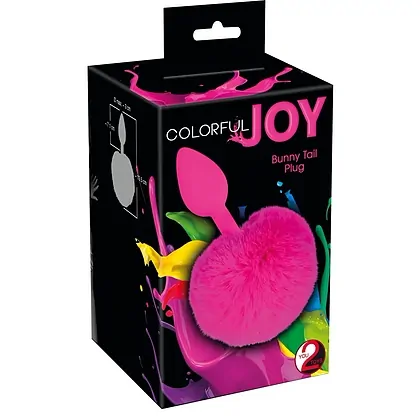 Plug Anal Colorful Joy Bunny Tail Roz