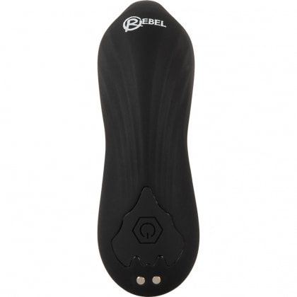 Plug Anal RC 2 Funcții, Rotativ și Vibrant Negru