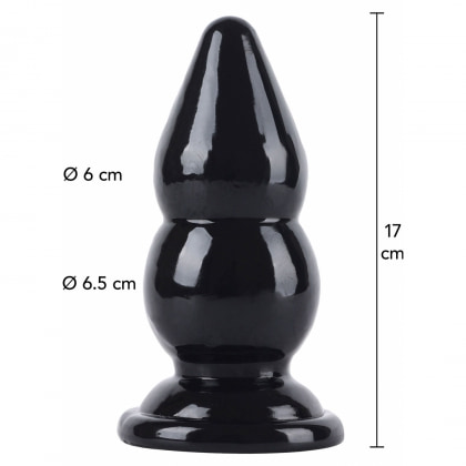 Plug Anal XL Hidden Desire 17 cm — Extreme Negru
