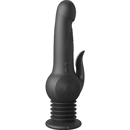 Pogo Thruster – Vibrator 3 Viteze, 10 Moduri, USB, Ventuză