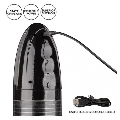 Pompa Automată CalExotics Optimum – Reîncărcabilă, 3 Moduri Negru