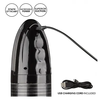 Pompa Automată CalExotics Optimum – Reîncărcabilă, 3 Moduri Negru