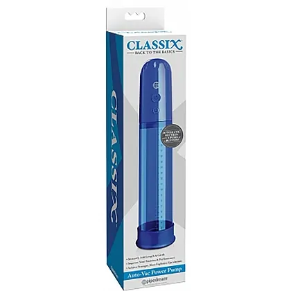Pompa Automata Penis Classsix Blue Albastru