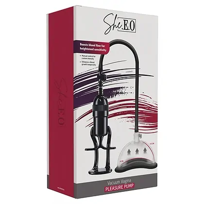 Pompă Intimă Vacuum Sensibilitate și Control Negru