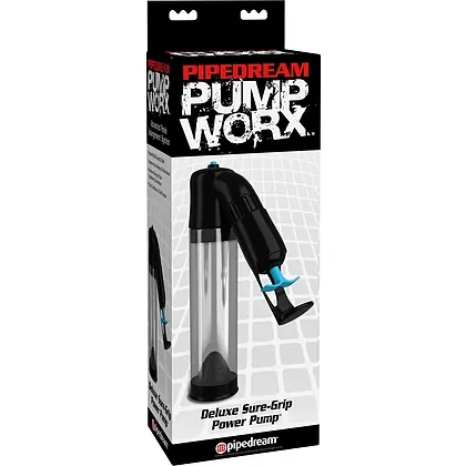 Pompa Marire Penis Deluxe Sure-Grip Power Negru
